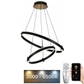 LED reguliuojamas šviestuvas ant laido LED/140W/230V 3000-6500K skersmuo 60 cm + nuotolinis valdymas