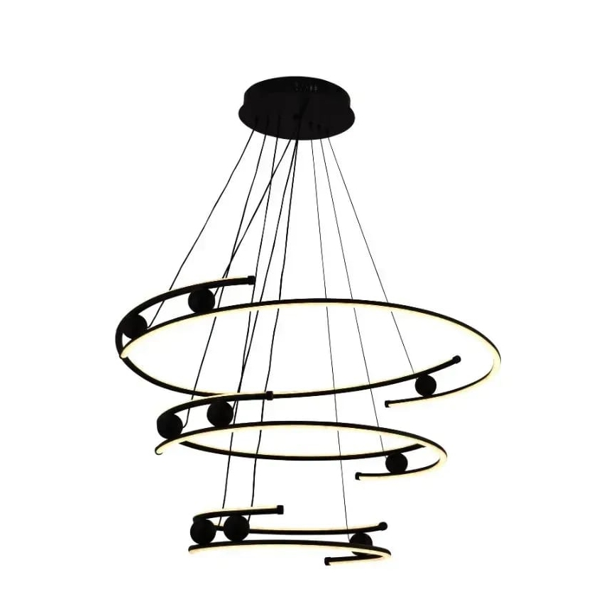 LED reguliuojamas šviestuvas ant laido LED/170W/230V 3000-6500K skersmuo 80 cm + nuotolinis valdymas