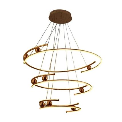 LED reguliuojamas šviestuvas ant laido LED/170W/230V 3000-6500K skersmuo 80 cm + nuotolinis valdymas
