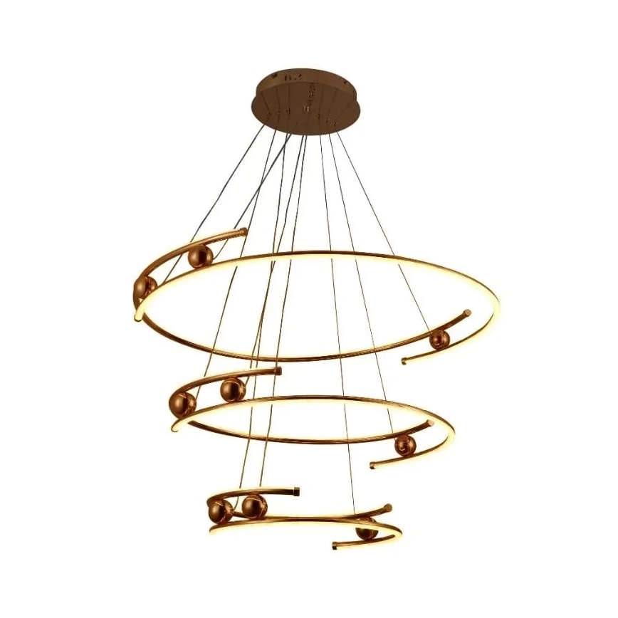 LED reguliuojamas šviestuvas ant laido LED/170W/230V 3000-6500K skersmuo 80 cm + nuotolinis valdymas