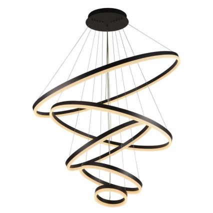 LED reguliuojamas šviestuvas ant laido LED/210W/230V 3000-6500K skersmuo 100 cm + nuotolinio valdymo pultas