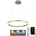 LED reguliuojamas šviestuvas ant laido LED/42W/230V 3000-6500K skersmuo 60 cm + nuotolinis valdymas