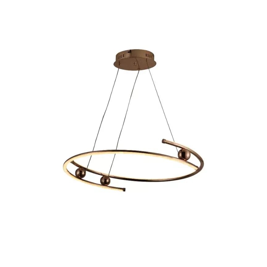 LED reguliuojamas šviestuvas ant laido LED/50W/230V 3000-6500K skersmuo 60 cm + nuotolinis valdymas