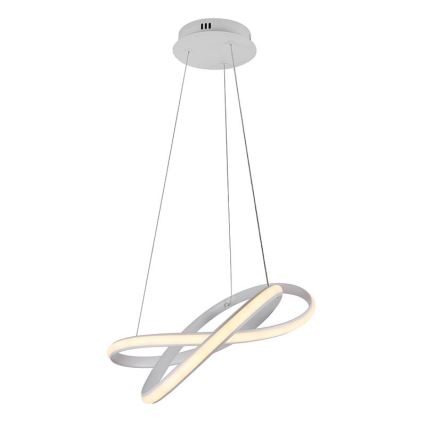 LED reguliuojamas šviestuvas ant laido LED/70W/230V 3000-6500K skersmuo 55 cm baltas + nuotolinis valdymas