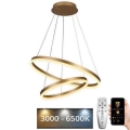LED reguliuojamas šviestuvas ant laido LED/70W/230V 3000-6500K skersmuo 60 cm + nuotolinis valdymas