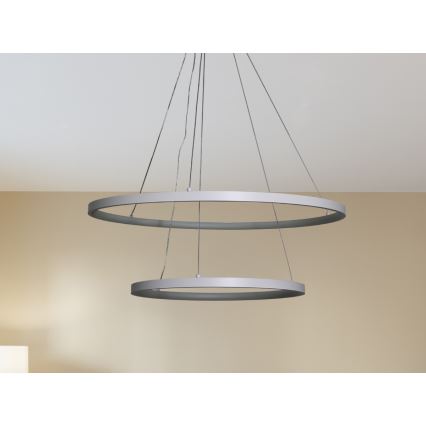 LED reguliuojamas šviestuvas ant laido LED/75W/230V 3000-6500K skersmuo 60 cm + nuotolinis valdymas