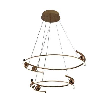 LED reguliuojamas šviestuvas ant laido LED/80W/230V 3000-6500K skersmuo 60 cm + nuotolinis valdymas