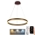 LED reguliuojamas šviestuvas ant laido LED/85W/230V 3000-6500K skersmuo 60 cm + nuotolinis valdymas