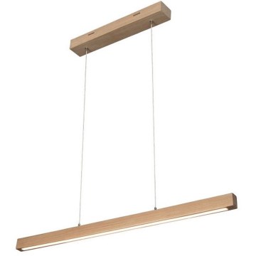 LED Reguliuojamas šviestuvas ant laido SMAL LED/12W/230V ąžuolas