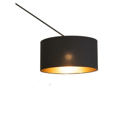 LED reguliuojamas šviestuvas ant strypo GORTA 1xE27/60W/230V juoda/auksinė