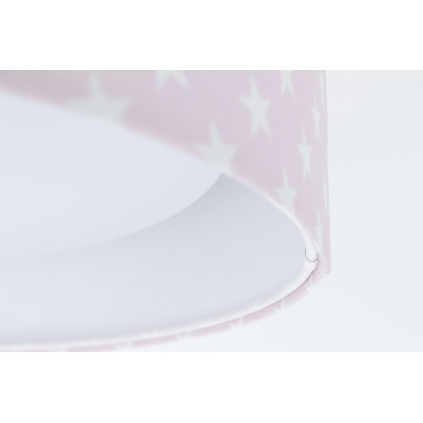 LED Reguliuojamas šviestuvas SMART GALAXY KIDS LED/24W/230V 3000-6500K žvaigždutės rožinė/balta + nuotolinio valdymo pultas