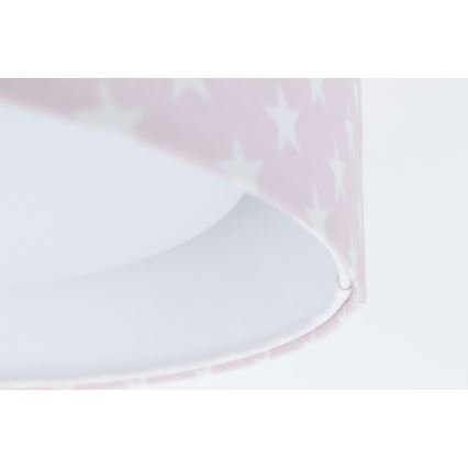 LED Reguliuojamas vaikų lubų šviestuvas SMART GALAXY KIDS LED/24W/230V 3000-6500K žvaigždutės rožinė/balta + nuotolinio valdymo pultas