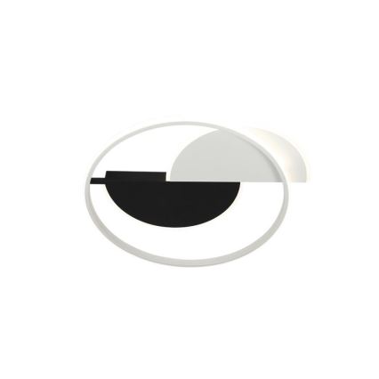 LED Pritemdomas lubinis šviestuvas LED/70W/230V 3000-6500K balta/juoda + nuotolinio valdymo pultas