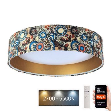 LED Reguliuojamas šviestuvas SMART GALAXY LED/24W/230V d. 45 cm Wi-Fi Tuya + valdymo pultas