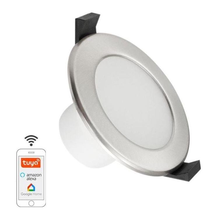 LED Reguliuojamas vonios šviestuvas LED/7W/230V 3000K-6500K Wi-Fi Tuya IP44