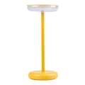 LED reguliuojamo ryškumo įkraunama lempa FLUXY LED/1,7W/1800 mAh IP44 geltona