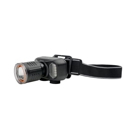 LED reguliuojamo ryškumo įkraunamas galvos žibintas LED/3,4W/5V 1500 mAh