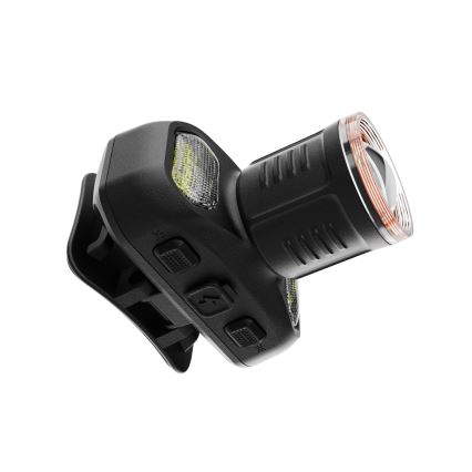 LED reguliuojamo ryškumo įkraunamas galvos žibintas LED/3,4W/5V 1500 mAh