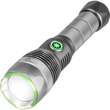 LED reguliuojamo ryškumo įkraunamas žibintuvėlis su galios banko funkcija LED/30W/5V IPX7 3000 lm 4000 mAh