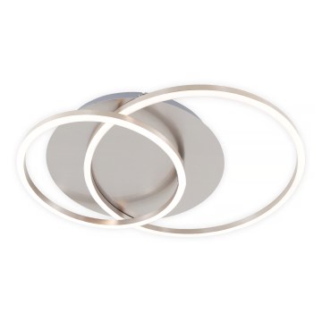 LED reguliuojamo ryškumo lubinis šviestuvas LED/28W/230V 3000K matinis chromas