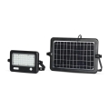 LED reguliuojamo ryškumo saulės prožektorius su jutikliu LED/10W/3,7V 4000K IP65 7200 mAh + USB prievadas