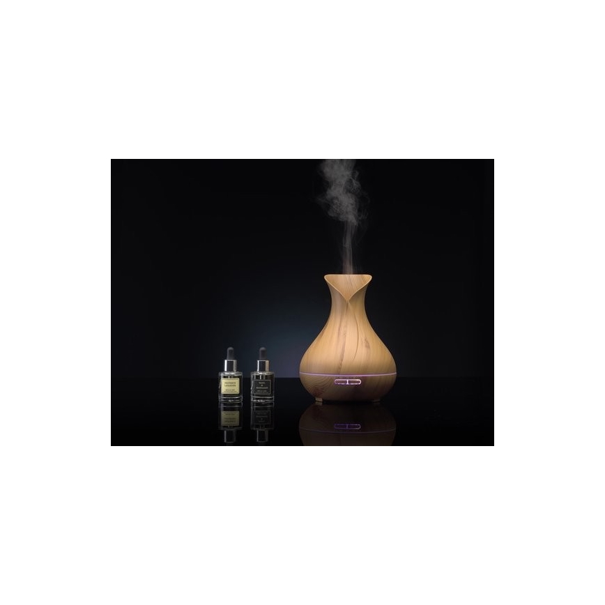 LED RGB Drėkintuvas ir oro jonizatorius 400 ml