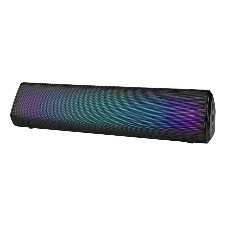 LED RGB įkraunamas garsiakalbis 18W/1200 mAh