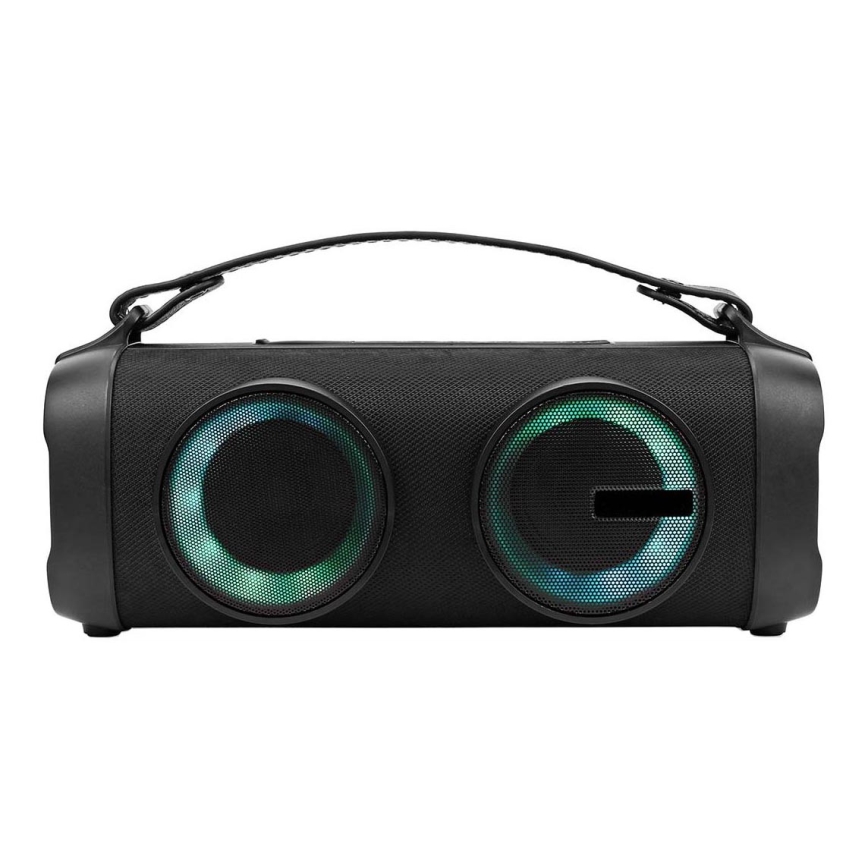 LED RGB įkraunamas garsiakalbis 24W/3000 mAh IPX5