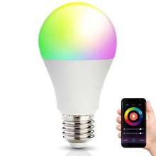 LED RGB Išmani reguliuojama lemputė E27/14W/230V 2700-6500K Wi-Fi Tuya