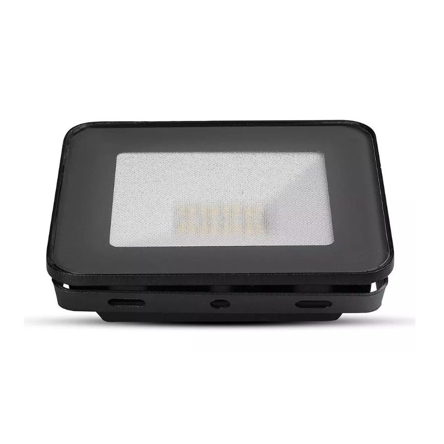 LED RGB Išmanus reguliuojamas prožektorius LED/20W/230V IP65 juodas