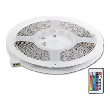 LED RGB juostelė 1,5 m LED/14,4W/230V + valdymo pultas