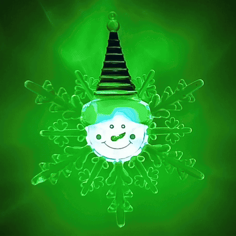 LED RGB kalėdinė dekoracija su siurbtuku LED/3xLR44 sniego senis raudona/mėlyna/žalia