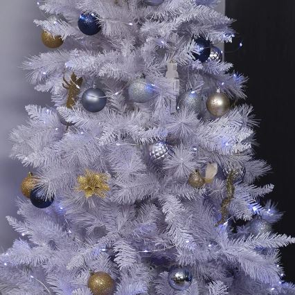 LED RGB Kalėdinė reguliuojamo ryškumo girlianda 200 LED/29 funkcijų 20,4m