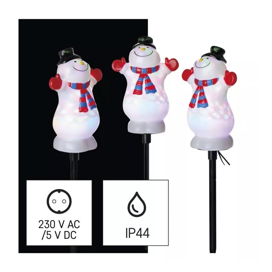 LED RGB Kalėdos lauko dekoracija LED/5W/5/230V IP44