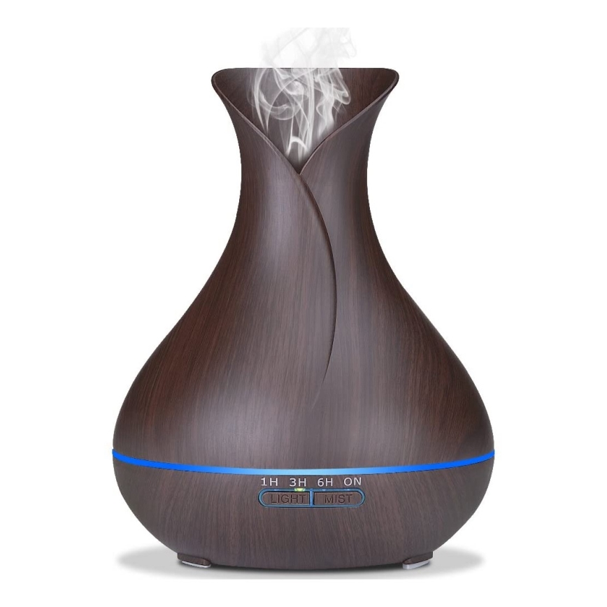 LED RGB Drėkintuvas ir oro jonizatorius 400 ml