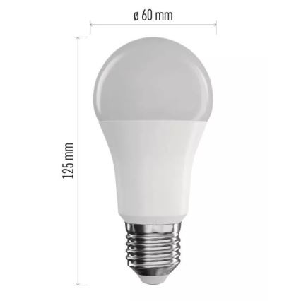 LED RGB pritemdoma elektros lemputė GoSmart A60 E27/11W/230V 2700-6500K Tuya