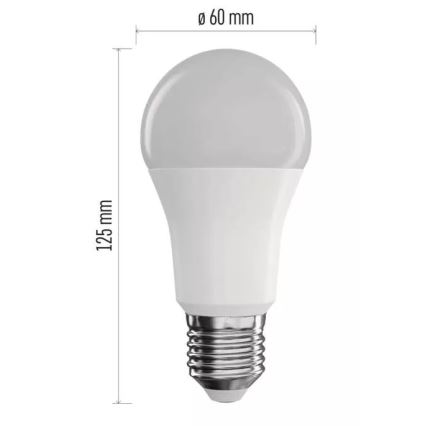 LED RGB pritemdoma elektros lemputė GoSmart A60 E27/11W/230V 2700-6500K Wi-Fi Tuya