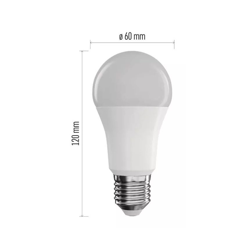 LED RGB pritemdoma elektros lemputė GoSmart A60 E27/9W/230V 2700-6500K Wi-Fi Tuya