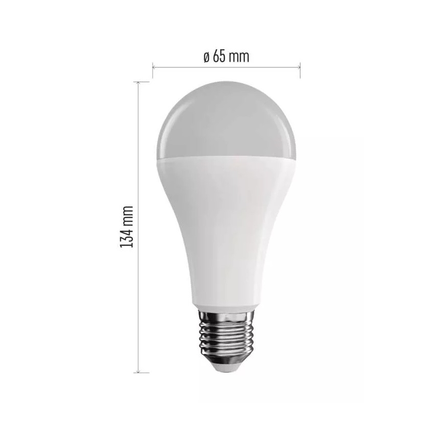 LED RGB pritemdoma elektros lemputė GoSmart A65 E27/14W/230V 2700-6500K Tuya