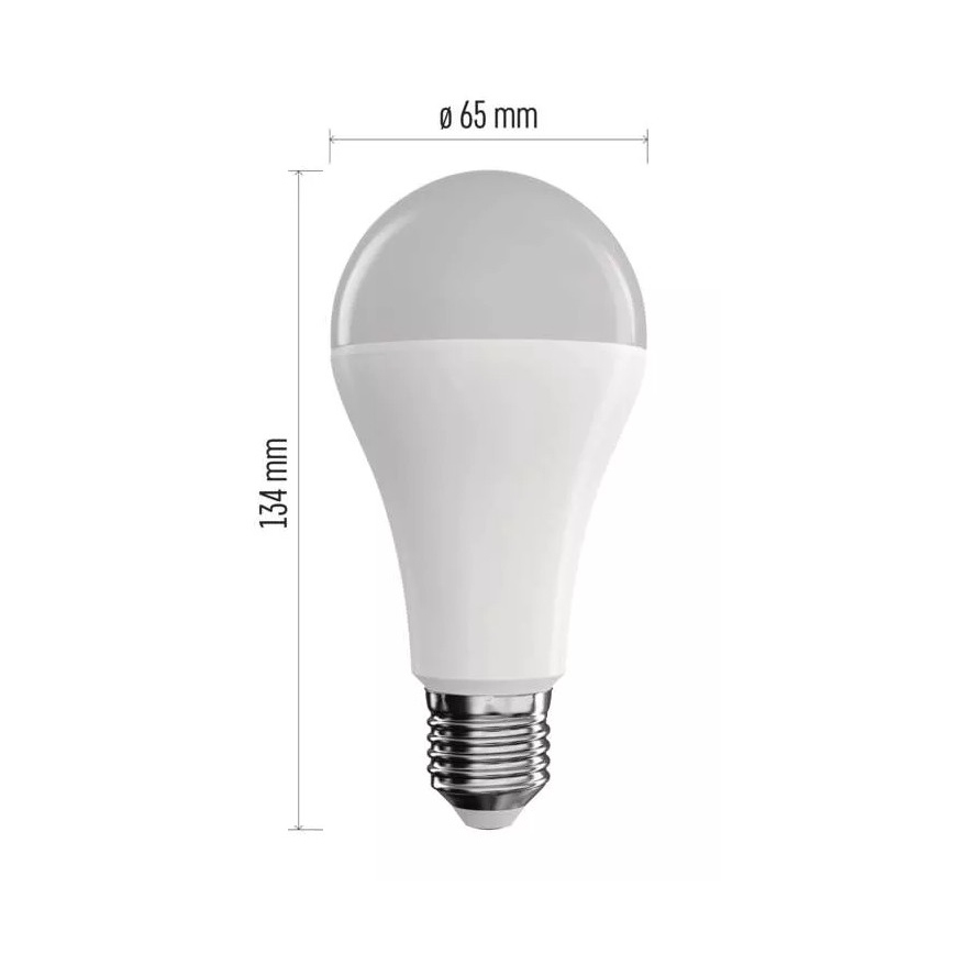 LED RGB pritemdoma elektros lemputė GoSmart A65 E27/14W/230V 2700-6500K Wi-Fi Tuya