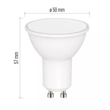 LED RGB pritemdoma elektros lemputė GoSmart MR16 GU10/4,8W/230V 2700-6500K Wi-Fi Tuya