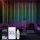 LED RGB Pritemdoma kalėdinė užuolaidėlė WIZARD 300xLED/USB 3x3m + nuotolinio valdymo pultas