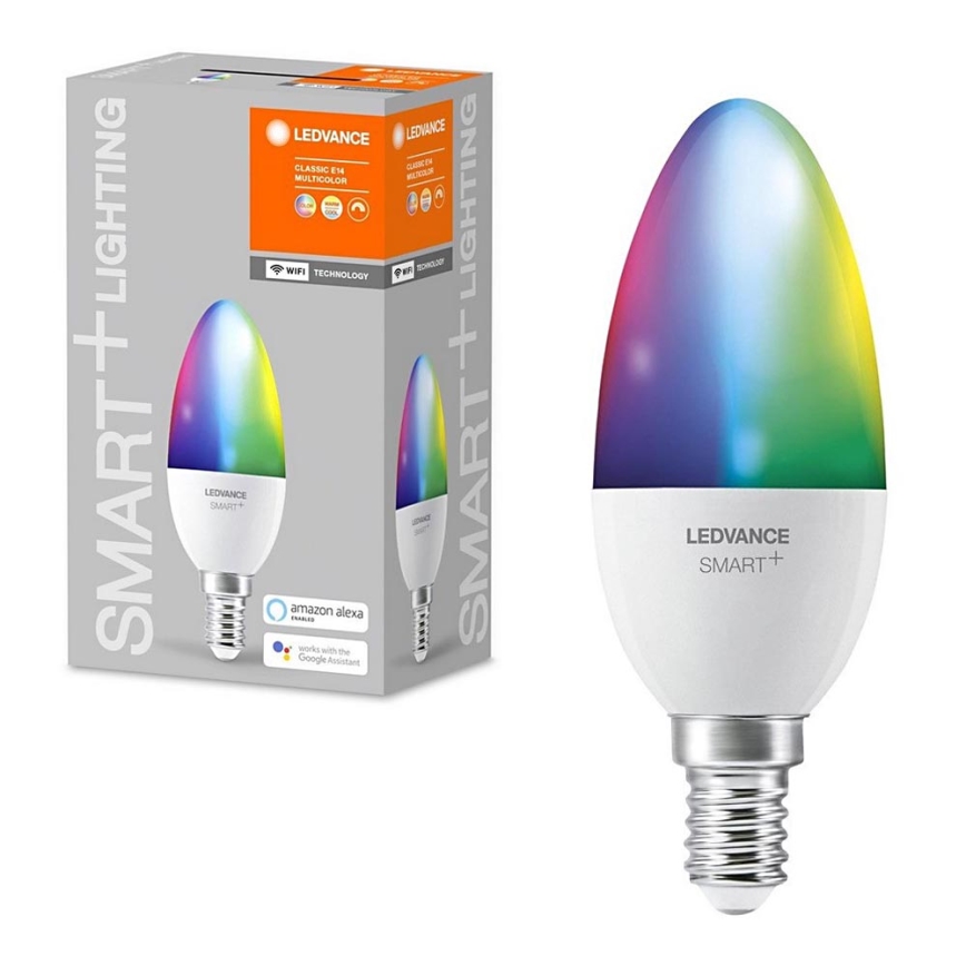 LED RGB Pritemdoma lemputė SMART+ E14/5W/230V 2700K-6500K - Ledvance