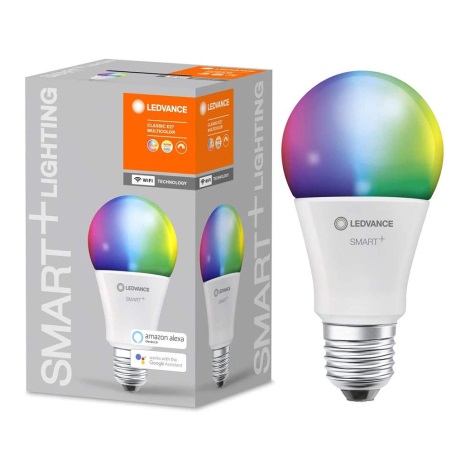 LED RGB pritemdoma lemputė SMART + E27 /14W/230V 2700K-6500K - Ledvance