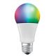 LED RGB Pritemdoma lemputė SMART + E27 /9W/230V 2700K-6500K - Ledvance