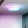 LED RGB pritemdomas lubinis šviestuvas FLOCO LED/30W/230V 3000-6500K + RGB/6W diametras 40cm + nuotolinio valdymo pultas