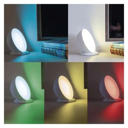 LED RGB Pritemdomas stalinis šviestuvas GoSmart LED/7W/230V Wi-Fi balta
