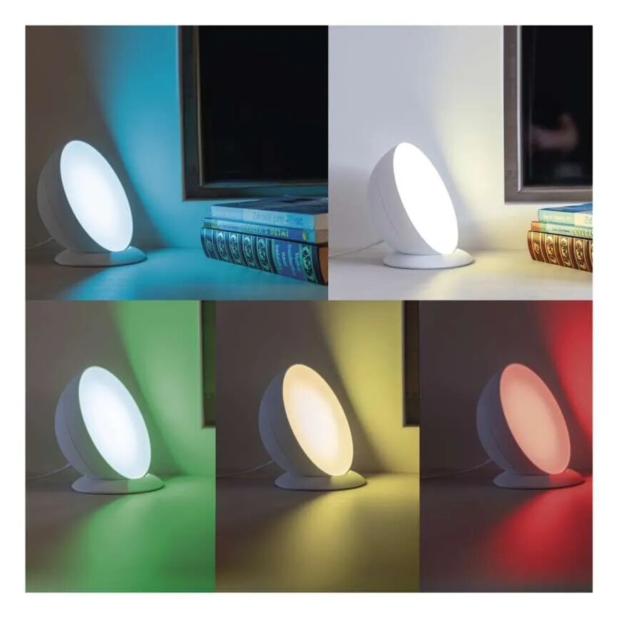 LED RGB Pritemdomas stalinis šviestuvas GoSmart LED/7W/230V Wi-Fi balta