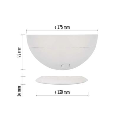 LED RGB Pritemdomas stalinis šviestuvas GoSmart LED/7W/230V Wi-Fi balta