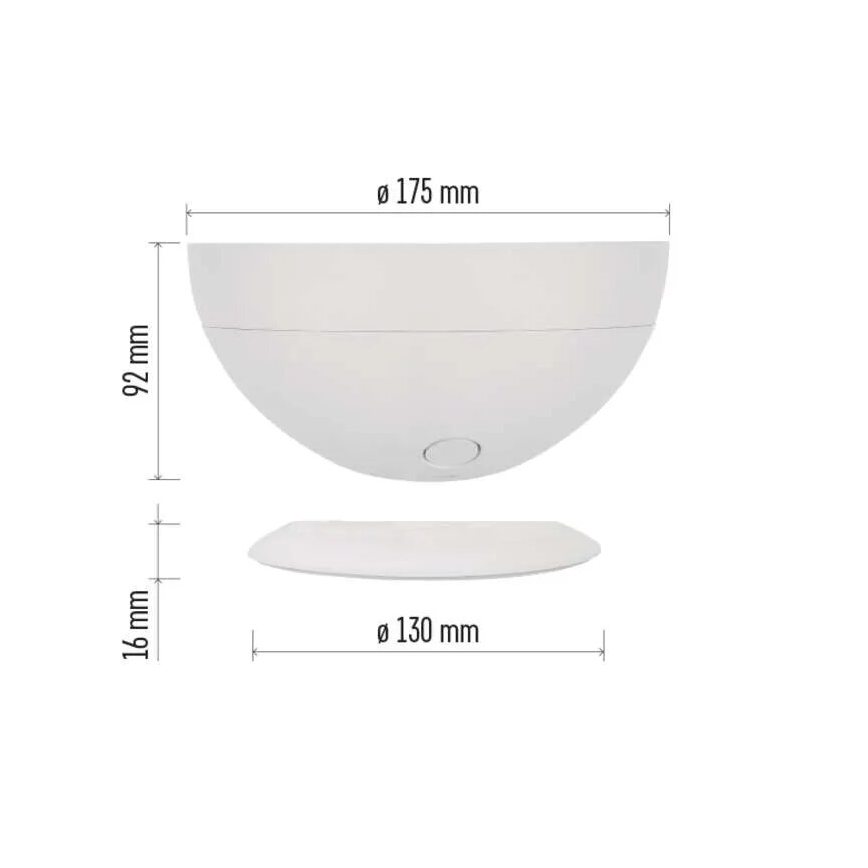 LED RGB Pritemdomas stalinis šviestuvas GoSmart LED/7W/230V Wi-Fi balta